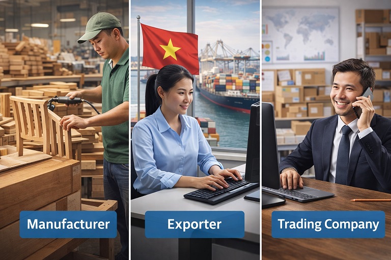 Manufacturer vs Exporter vs Trading Company. Key Differences Explained