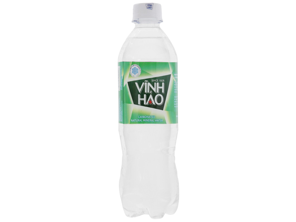 Nước khoáng thiên nhiên bổ sung ga Vĩnh Hảo 500ml