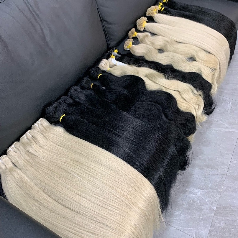VN Hair High Trending Natural Straight Body Wave Water Wave Extensions Best Quality Bulk Wholesale Color Options Economical